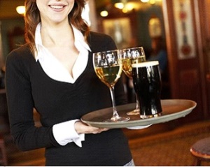 DS Image - Waitress with Drinks